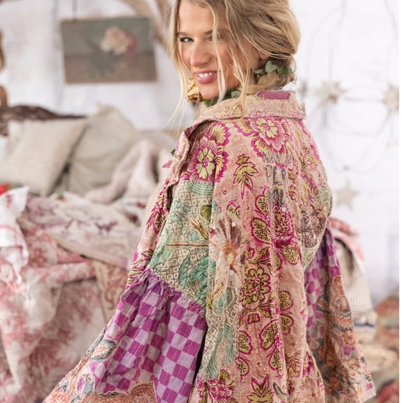 🎀NWT MAGNOLIA PEARL YSA DOUBLE BREASTED COAT🎀 - Picture 8 of 10